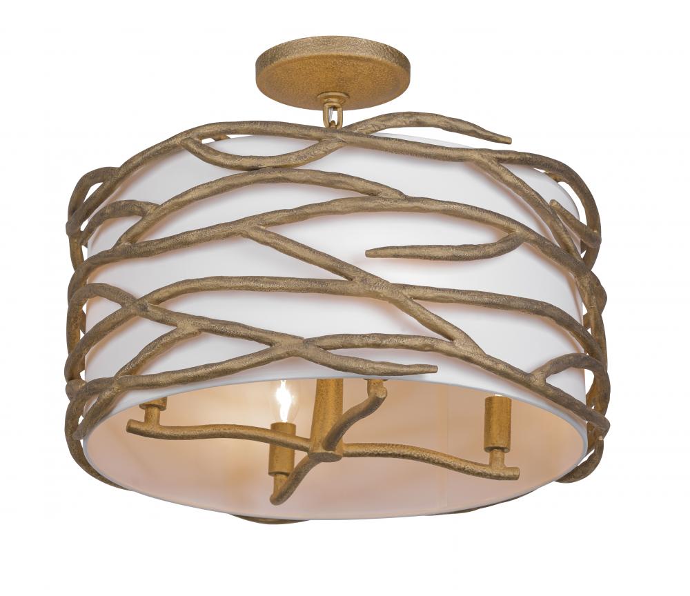 BRANCH REALITY - 4 LIGHTS SEMI FLUSH