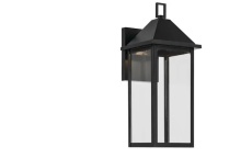 Kichler 59158BKDS - Outdoor Wall 1Lt