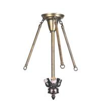 Meyda Green 105684 - 13" Wide Revival Semi-Flushmount Hardware