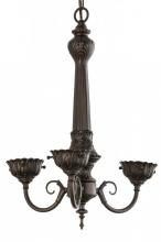 Meyda Green 158699 - 14" Wide Victorian 3 Light Chandelier Hardware