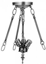 Meyda Green 28167 - 26" High Serpentine Inverted Pendant Hardware