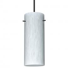 Besa Lighting 1JT-412319-LED-BK - Besa Stilo 10 LED Pendant Carrera Black 1x9W LED
