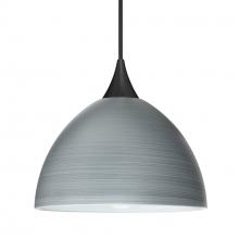 Besa Lighting 1XT-4679TN-LED-BK - Besa Pendant Brella, Black Finish, Titan 1x6W LED