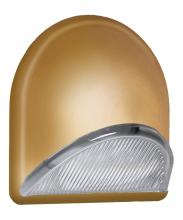 Besa Lighting GABBYGD-LED - Besa Gabby Sconce, Gold/Clear, 1x10W LED