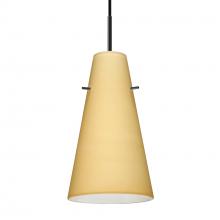 Besa Lighting J-4124VM-LED-BK - Besa Cierro LED Pendant For Multiport Canopy J Vanilla Matte Black 1x9W LED