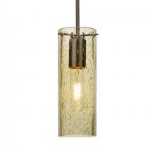 Besa Lighting J-JUNI10GD-BR-L - Besa, Juni 10 Pendant For Multiport Canopy, Gold Bubble, Bronze, 1x60W Medium Base, 15Ft. Cord