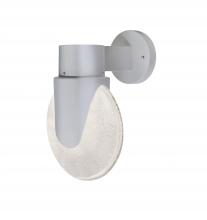 Besa Lighting PRADASL-WALL-LED-SL - Besa, Prada Outdoor Sconce, Silver/Bubble, Silver Finish, 1x4W LED