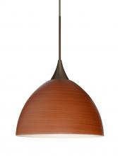 Besa Lighting RXP-4679CH-BR-L - Besa Pendant Brella Bronze Cherry 1x50W MAX GY6.35 Base, 15Ft. Cord