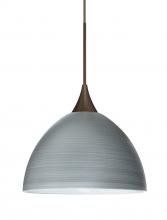 Besa Lighting RXP-4679TN-BR-L - Besa Pendant Brella Bronze Titan 1x50W MAX GY6.35 Base, 15Ft. Cord