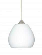 Besa Lighting RXP-560507-LED-SN - Besa Pendant Tay Tay Satin Nickel Opal Matte 1x5W LED