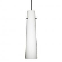 Besa Lighting RXP-567407-BK-277 - Besa Camino Pendant Black Opal Matte 1x50W MAX GY6.35 Base, 277V