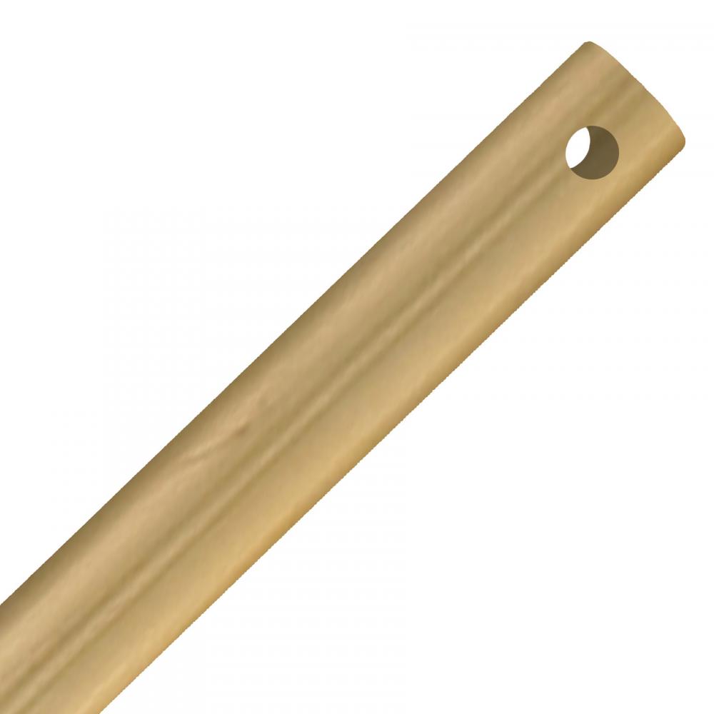 12" Downrod in 
Gold Patina