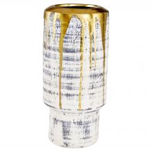 Cyan Designs 11877 - Athenian Vase | Beige | Black | Gold | Small