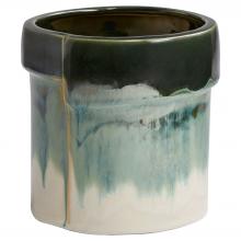 Cyan Designs 11917 - Folded Cachepot | Cascade Sage | Medium