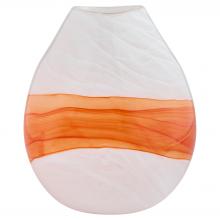 Cyan Designs 12073 - Pacaya Vase | White | Orange | Small