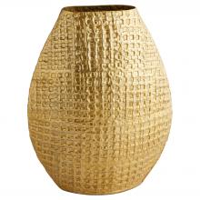 Cyan Designs 12165 - Artemios Vase | Gold | Oval - Small
