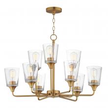 Maxim 12879CLNAB - Hudson-Multi-Tier Chandelier
