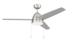 Craftmade CZY52BNK3 - 52" Ceiling Fan w/Blades, 3 CCT LED Disk, AC motor, Pull Chain
