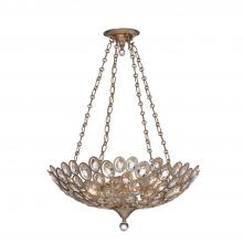 Crystorama 7587-DT - Sterling 24.25'' Distressed Twilight Chandelier