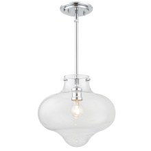 Crystorama ED664661CH - Kai 12" Polished Chrome Pendant