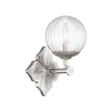 Crystorama ORY-1001-PN-CL - Orly 7.5'' Polished Nickel Sconce