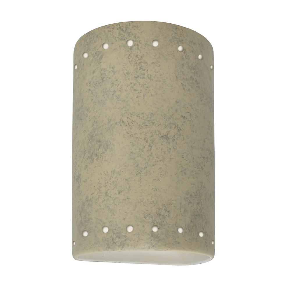 Small Cylinder w/ Perfs - Open Top & Bottom - LED