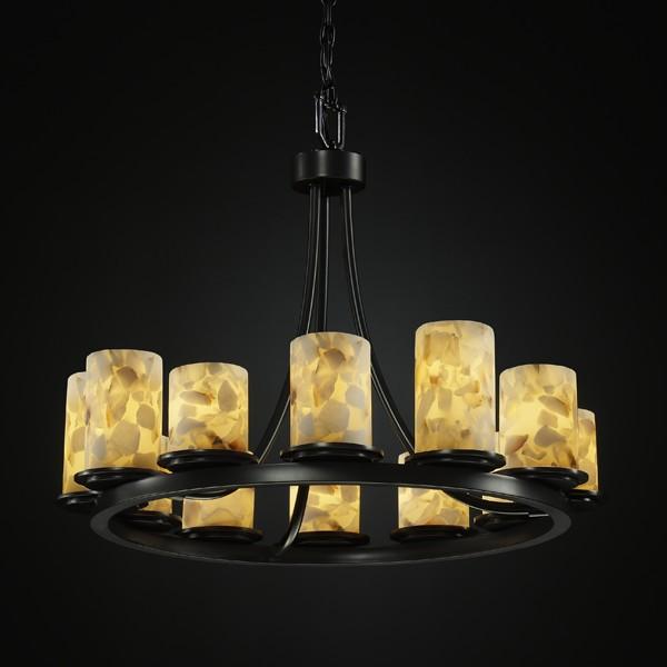 Dakota 12-Light Ring Chandelier (Short)