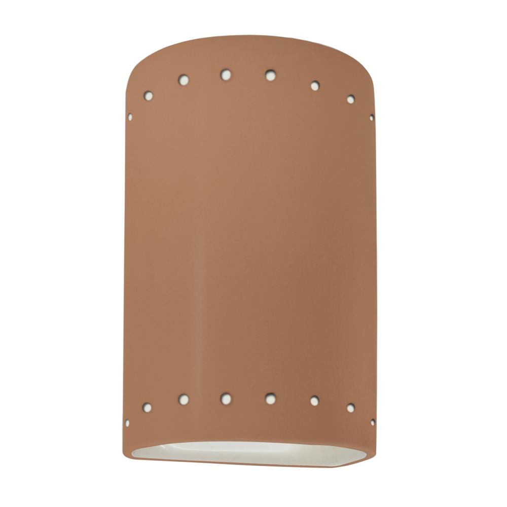 Small Cylinder w/ Perfs - Open Top & Bottom - LED