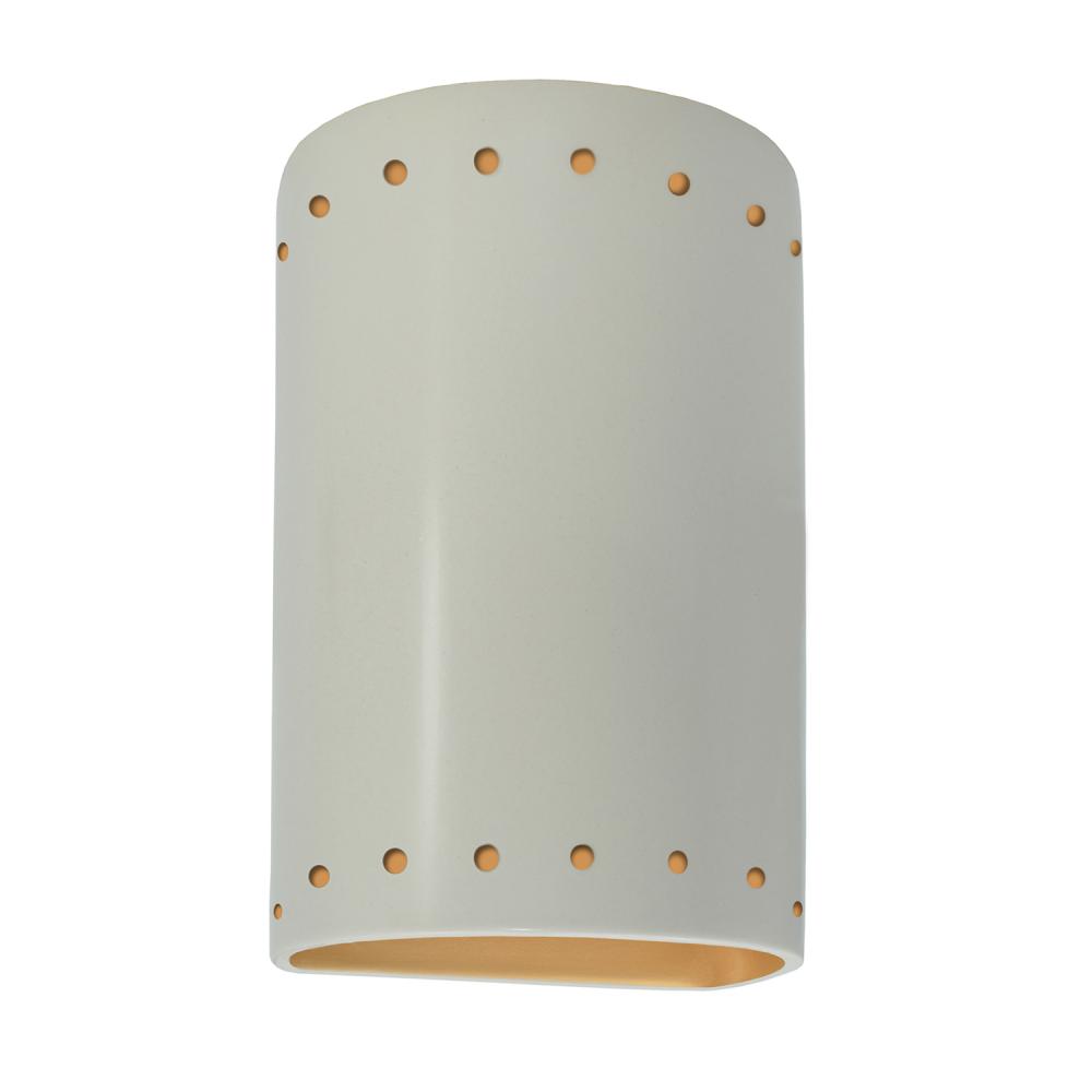 Small ADA LED Cylinder w/ Perfs - Closed Top
