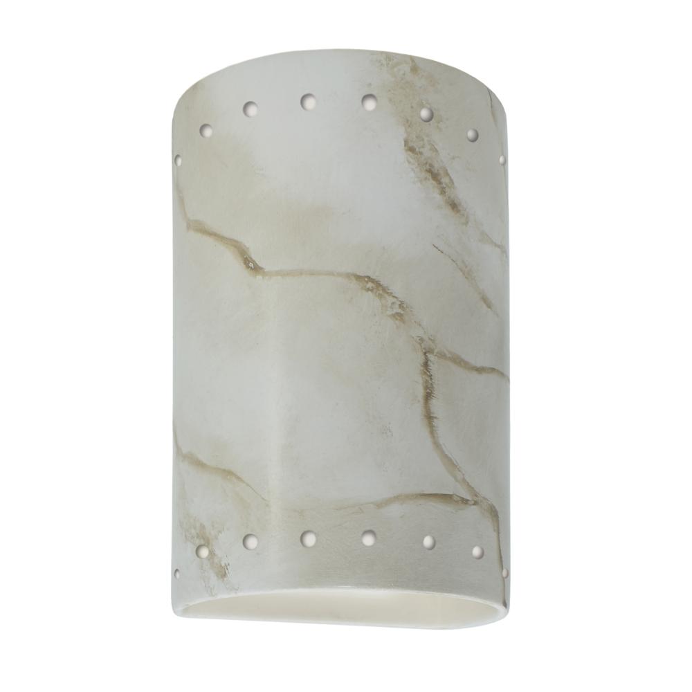 Small Cylinder w/ Perfs - Open Top & Bottom - LED