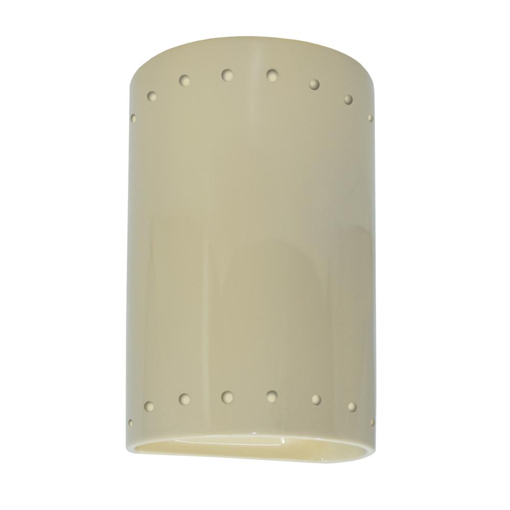 Small Cylinder w/ Perfs - Open Top & Bottom - LED