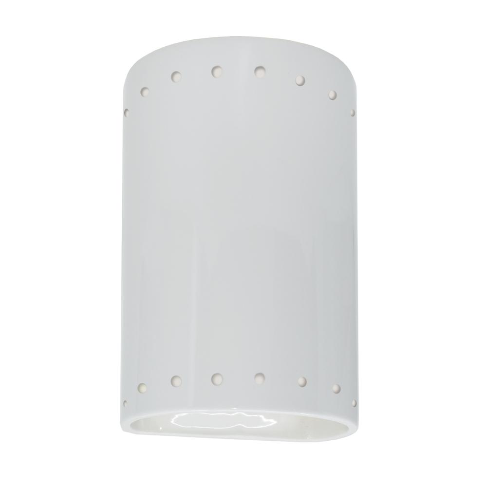 Small Cylinder w/ Perfs - Open Top & Bottom - LED