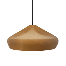 Justice Design Group CER-6595-ANTG-MBLK-BKCD-LED1-700 - Large Crease 1-Light Pendant