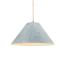 Justice Design Group CER-6645-CONC-ABRS-BEIG-TWST - Large Avola 1-Light Pendant