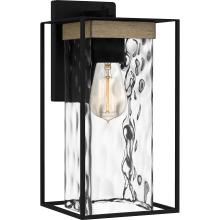 Quoizel LWD8407MBK - Longwood 1-Light Matte Black Outdoor Wall Lantern
