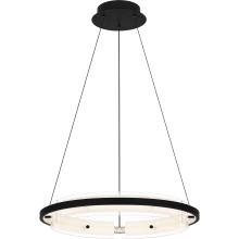 Quoizel PCMLK2820MBK - Malik Integrated LED Matte Black Pendant Light