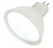 Satco Products Inc. S4354 - 20 Watt; Halogen; MR16; Frosted; 2000 Average rated hours; 255 Lumens; Miniature 2 Pin Round base
