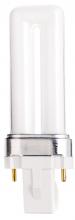 Satco Products Inc. S8381 - 5 Watt; pin-based Compact Fluorescent; 3500K; 82 CRI; G23 base