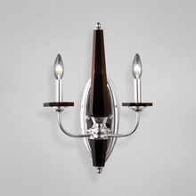 Eurofase 14815-027 - Dakar, 2Lt Wall Sconce, Mahogany