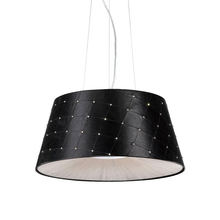 Eurofase 25624-014 - Sasso, 2Lt Pendant, Chrome/Black