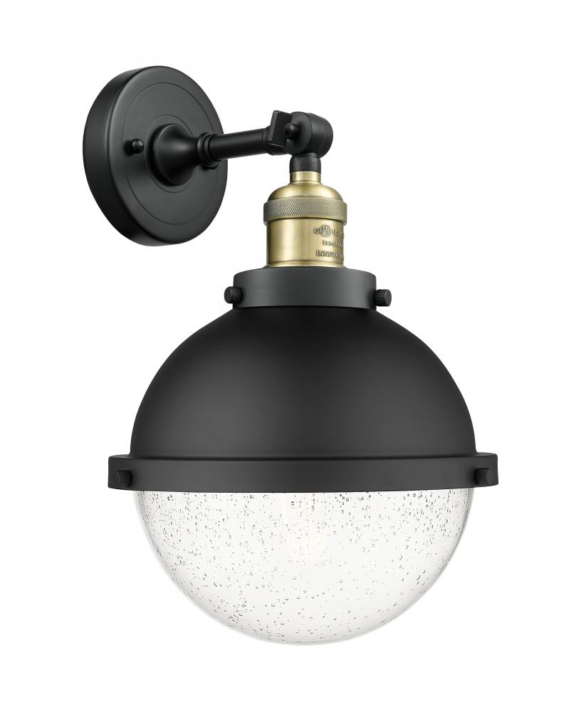 Hampden - 1 Light - 9 inch - Black Antique Brass - Adjustable Sconce