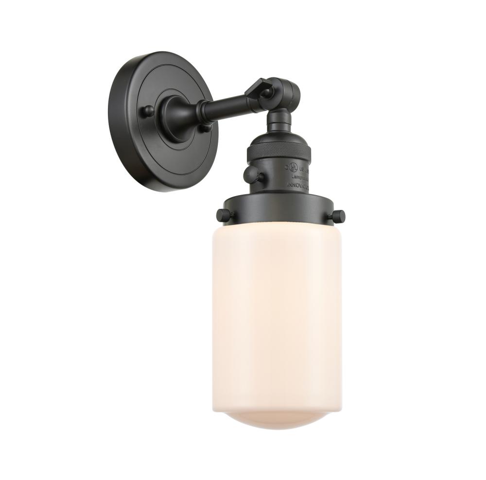 Dover - 1 Light - 5 inch - Oil Rubbed Bronze - Adjustable Sconce