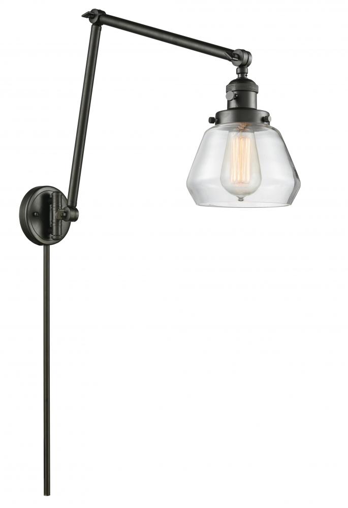 Fulton - 1 Light - 8 inch - Oil Rubbed Bronze -Adjustable Swing Arm