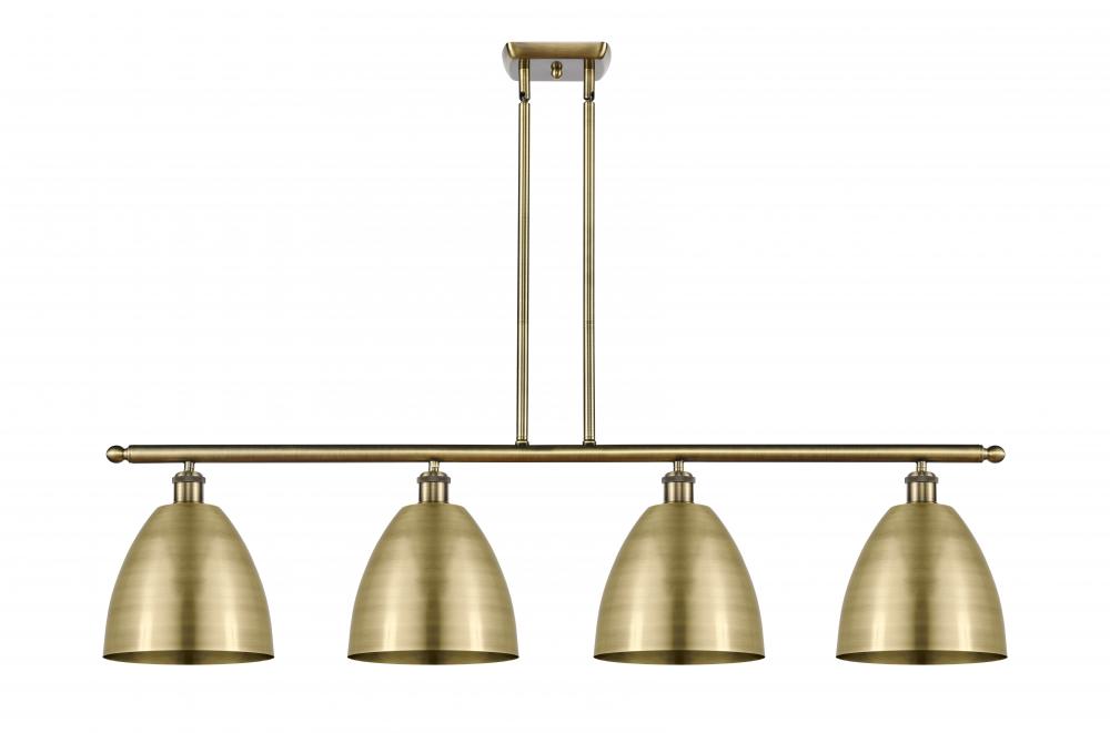 Bristol - 4 Light - 48 inch - Antique Brass - Cord hung - Island Light