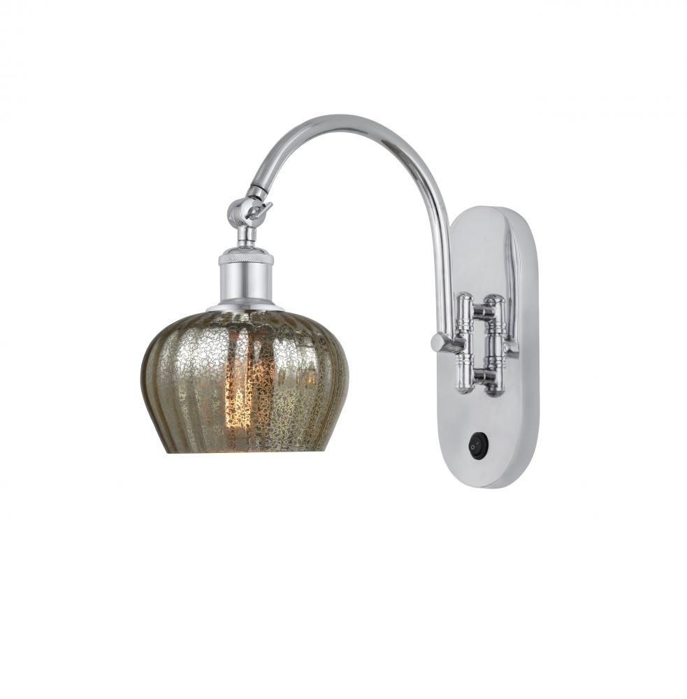 Fenton - 1 Light - 7 inch - Polished Chrome - Adjustable Swing Arm