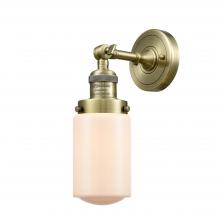 Innovations Lighting 203-AB-G311 - Dover - 1 Light - 5 inch - Antique Brass - Adjustable Sconce