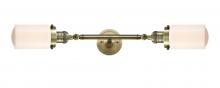 Innovations Lighting 208L-AB-G311 - Dover - 2 Light - 5 inch - Antique Brass - Adjustable Bath Vanity Light