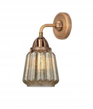 Innovations Lighting 288-1W-AC-G146 - Chatham - 1 Light - 7 inch - Antique Copper - Sconce