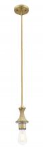 Innovations Lighting 415-1SR-BB - Astor - 1 Light - 3.5 inch - Brushed Brass - Mini Pendant