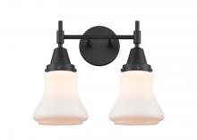 Innovations Lighting 447-2W-BK-G191-LED - Bellmont - 2 Light - 15 inch - Matte Black - Bath Vanity Light